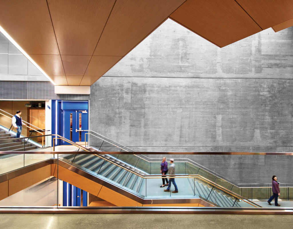 A geometric staircase in Johns Hopkins University Applied Physics Laboratory