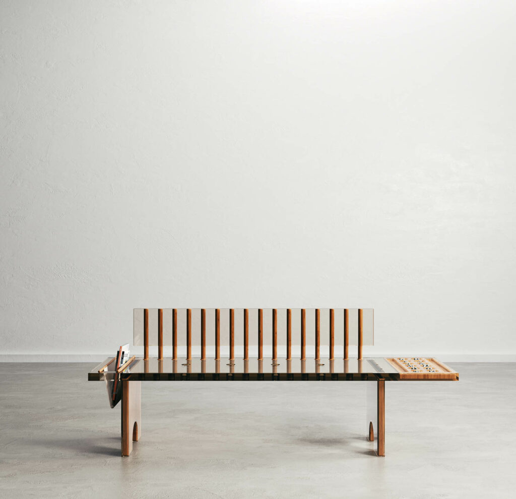 the Ayo bench by Josh Egesi