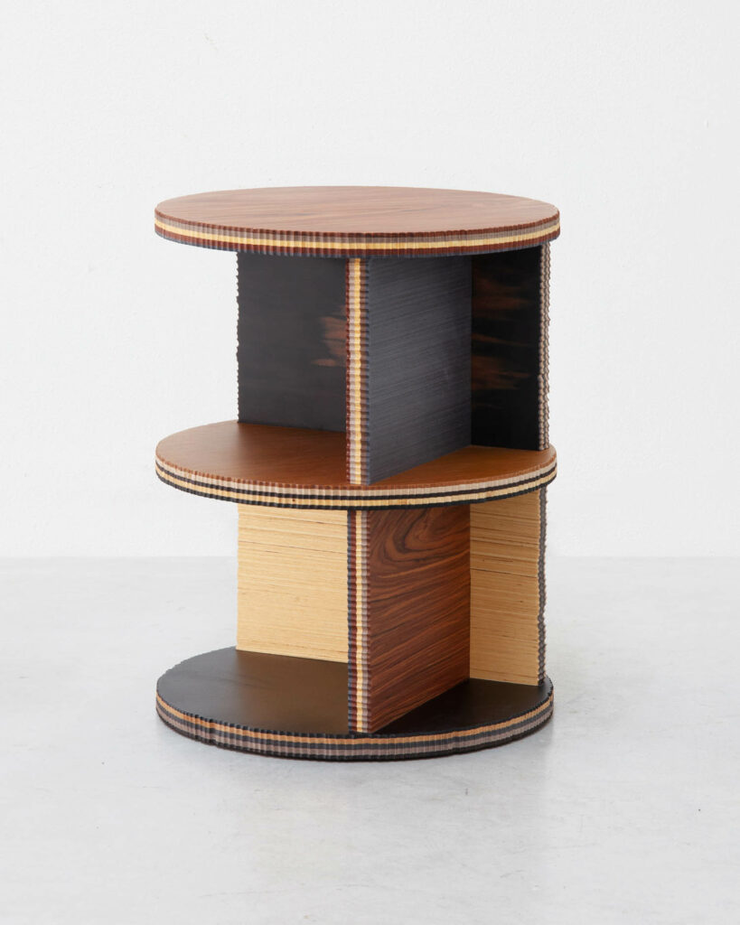 the George coffee table by Marco Campardo made from cross-laminated timber