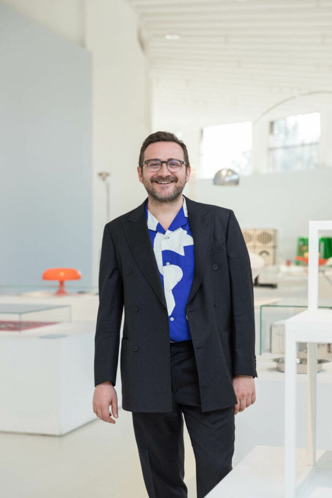 Marco Sammicheli, the director of the Triennale di Milano's Design Museum
