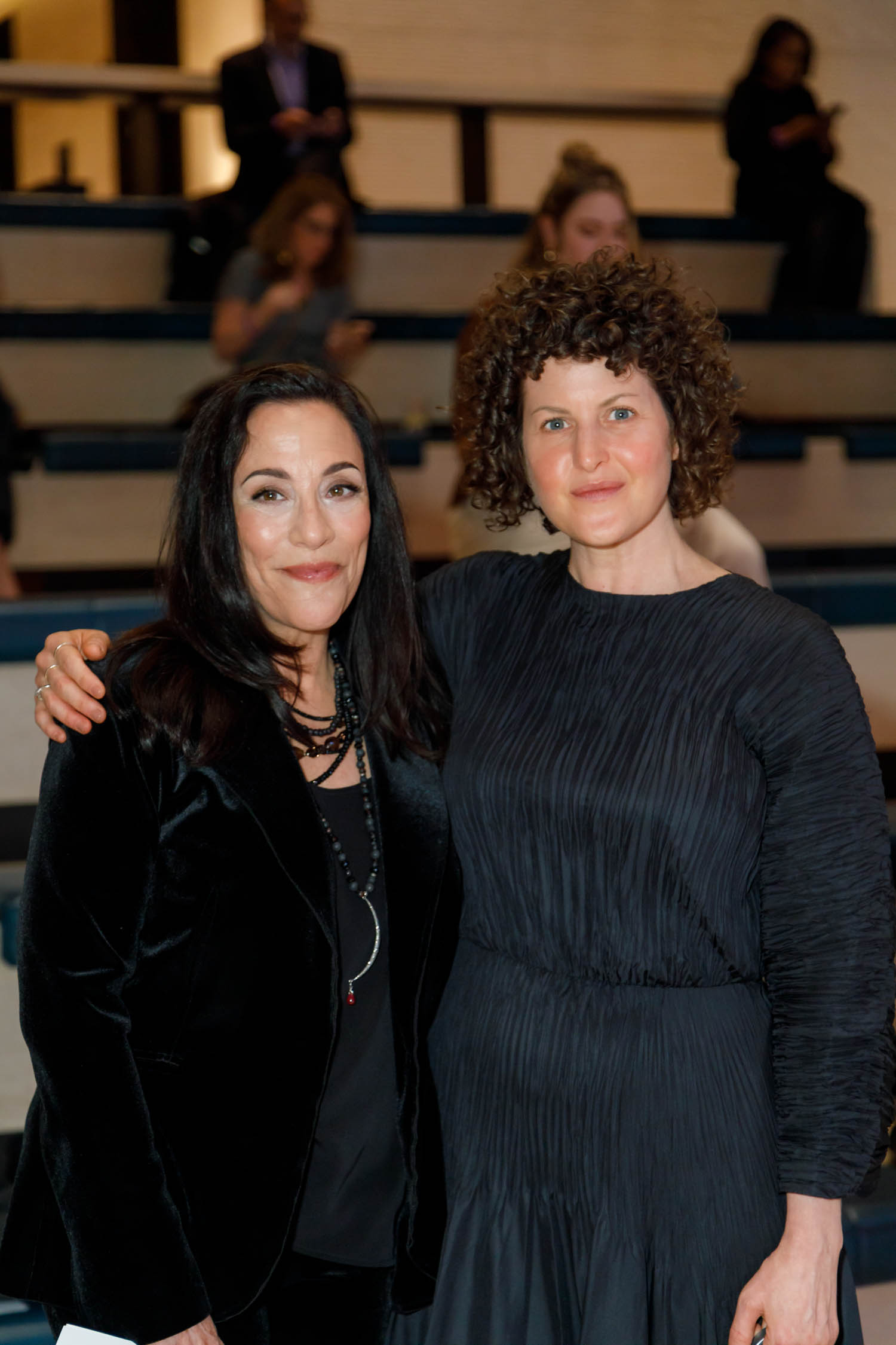 Ilene Shaw, executive director of the NYCxDESIGN festival, with Helene Oberman.