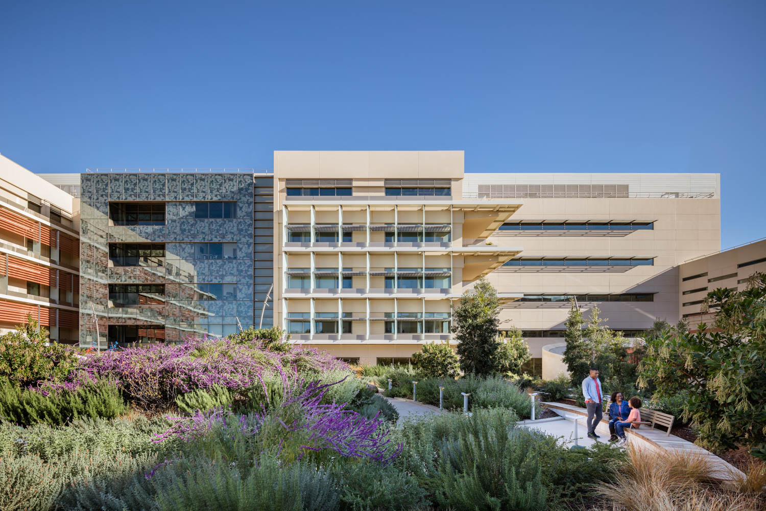 the exterior of Lucile Packard Children's Hospital