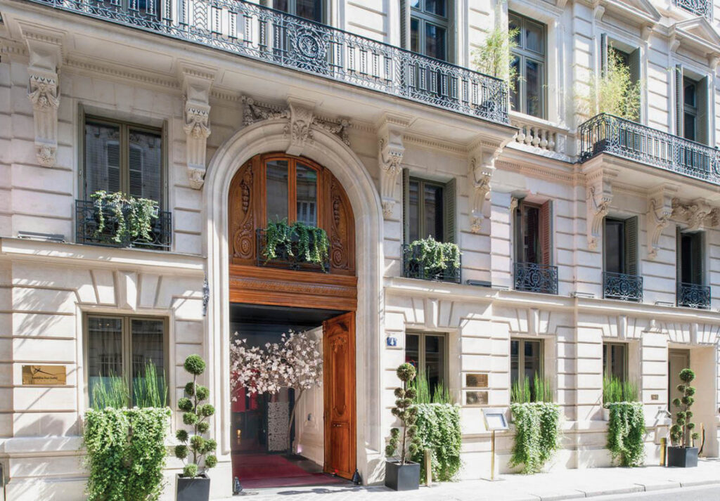 the exterior of Maison Delano Paris